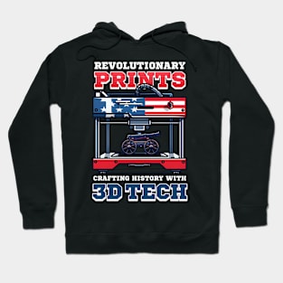 Crafting History With 3D Tech Patriotic 3D Hoodie